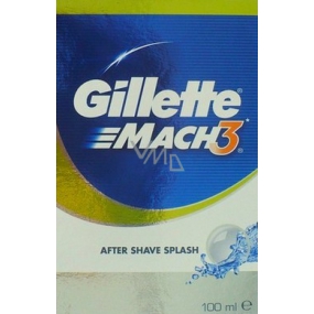 Gillette Mach3 Rasierwasser, für Männer 100 ml