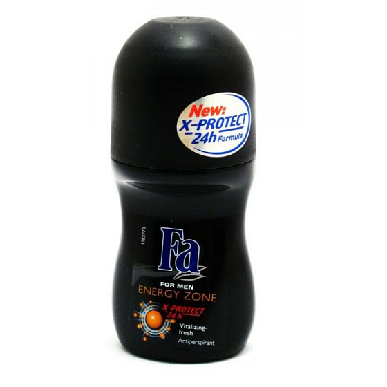 Fa Men 3D Energy Zone Roll-On Ball Deodorant für Männer 50 ml