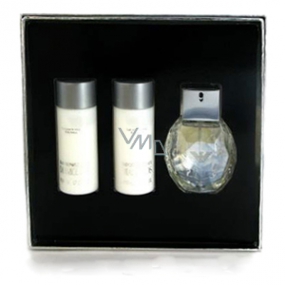 Giorgio Armani Emporio Armani Diamanten parfümiertes Wasser für Frauen 50 ml + Körperlotion 50 ml + Duschgel 50 ml, Geschenkset