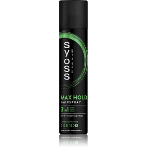 Syoss Max Hold Haarspray für mega starken Halt 5, 300 ml