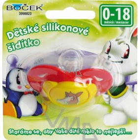 Boček Silikondecke 0-18 Monate verschiedene Farben 1 Stück