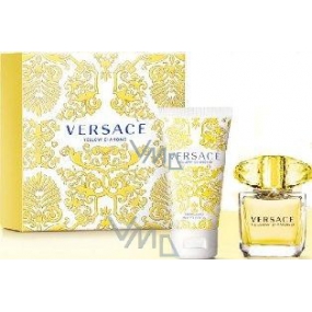 Versace Yellow Diamond Eau de Toilette 30 ml + Körperlotion 50 ml, Geschenkset für Frauen