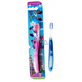Abella Tap Tap Kids Medium Zahnbürste Verschiedene Farben Für Kinder 1 Stück TK003