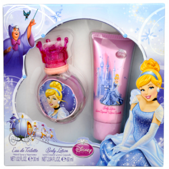 Disney Princess - Aschenputtel Eau de Toilette 30 ml + Körperlotion 60 ml, Kosmetikset