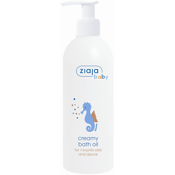 Ziaja Ziajka Baby cremiges Waschöl für seborrhoische Dermatitis ab 1. Monate des Lebens 300 ml