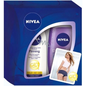 Nivea Q10 Lotion Körperlotion Q10 250 ml + Powerfruit Fresh Duschgel 250 ml, für Frauen Kosmetikset