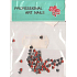 Professionelle Kunstnägel Nageldekorationen Strass Herzen rot 1 Packung