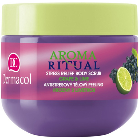 Dermacol Aroma Ritual Trauben mit Limette Anti-Stress-Körperpeeling 300 g Traube und Limette