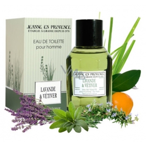 Jeanne en Provence Männer Lavande & Vétiver - Lavande & Zitronengras Eau de Toilette 100 ml