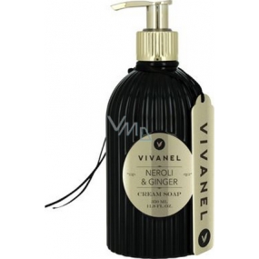 Vivian Gray Vivanel Prestige Neroli & Ingwer Luxus-Flüssigseife mit einem Spender 350 ml