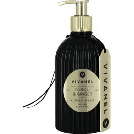 Vivian Gray Vivanel Prestige Neroli & Ginger luxuriöse Flüssigseife mit Spender 350 ml