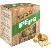 PE-PO Anzünder aus Holzfasern 32 Anzünder