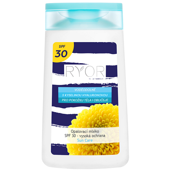 Ryor Sun Care SPF 30 wasserdicht mit Hyaluronsäure 200 ml Sonnencreme