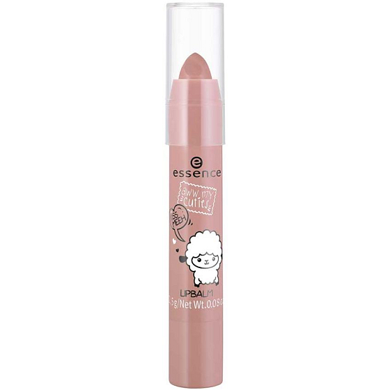 Essence Aww My Cuties Kiss Meeh Lippenbalsam 01 Baaarly Kissed 2,5 g