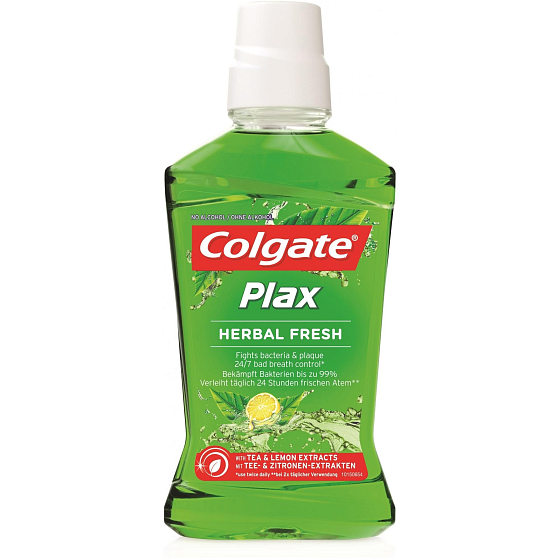 Colgate Plax Green Herbal Frisches Mundwasser 500 ml