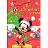 Ditipo Geschenk Papiertüte 26,4 x 12 x 32,4 cm Disney Mickey Mouse hält Dekorationen