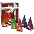 English Tea Shop Bio Weihnachtsset Roter Weihnachtsmann, Lebkuchen + Pferdeschlittenfahrt + Süßigkeiten + Freudige Weihnachtsgeschenkbox, 12 Stück lose Teepyramiden, 4 Geschmacksrichtungen, 24 g Geschenkset