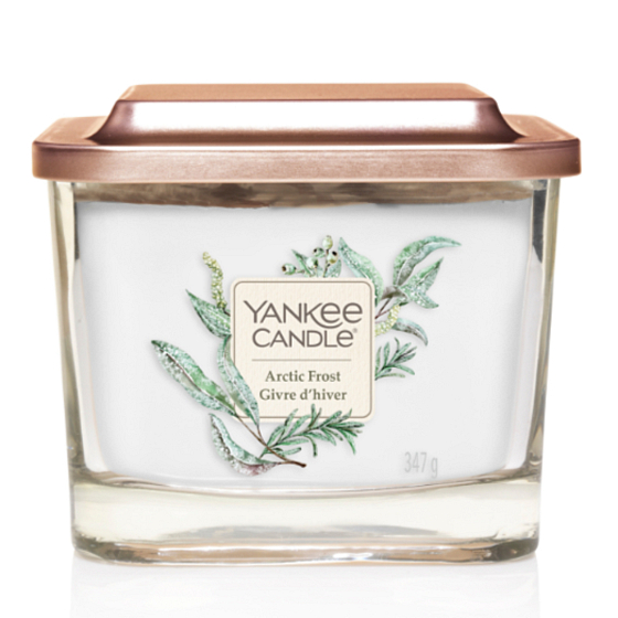 Yankee Candle Arctic Frost - Arctic Frost Soja Duftkerze Elevation Medium Glass 3 Dochte 347 g