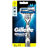 Gillette Mach3 Turbo Uhrwerk + Ersatzkopf 2 Stück, für Herren