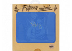 Albi Fitness Handtuch Handschuhe blau 90 x 50 cm
