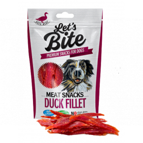 Brit Lets Bite Duck Filets Ergänzungsfutter für Hunde 80 g
