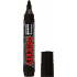 Uni Mitsubishi Prockey Marker für die meisten Oberflächen, lichtecht und wasserfest schwarz 1,2-1,8 mm, PM-122