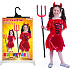 Rappa Halloween Teufel Kostüm für Kinder, Größe M
