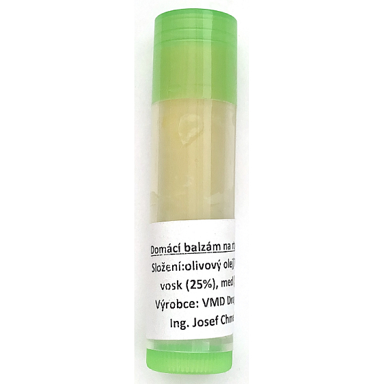 VeMDom Hausgemachter Lippenbalsam mit Bienenwachs 5 ml