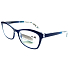 Berkeley Lesebrille +1,5 Kunststoff blau, blau-silberne Bügel 1 Stück MC2235