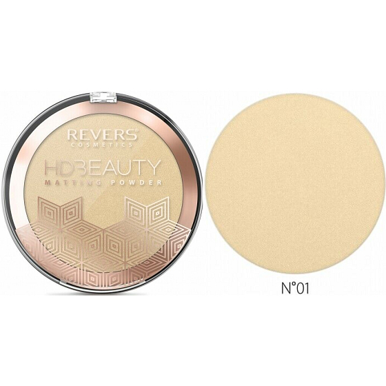 Revers HD Beauty Mattierender Puder 01 9 g