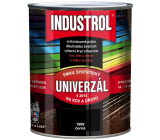 Industrol S2013 Univerzál lesk vrchní barva na kov a dřevo 1999 Černý 0,75 l
