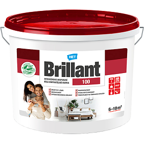 Het Brillant 100 Waschbare Innenfarbe, 1,5 kg