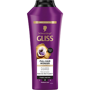Schwarzkopf Gliss Shampoo Full Hair Wonder 400ml