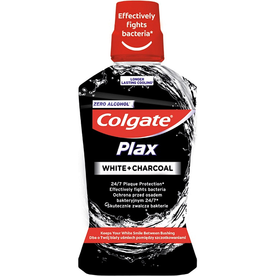 Colgate White Charcoal Mundwasser 500 ml
