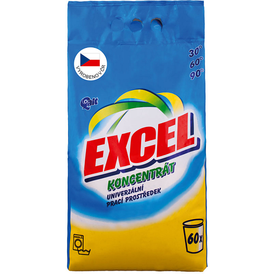 Qalt Excel Universal konzentriertes Universalwaschmittel 80 Dosen von 6 kg