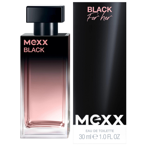 Mexx Black Woman EdT 30 ml Eau de Toilette Ladies