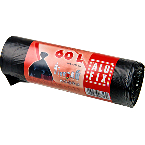 Alufix Müllsäcke, 10 µ, 64 × 71 cm, 60 l, 20 Stk