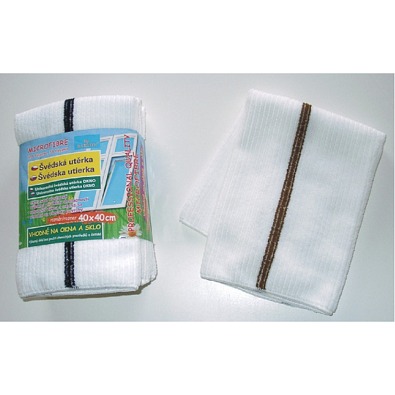 Clanax schwedisches Mikrofasertuch 40 x 40 cm für Fenster 1 Stück
