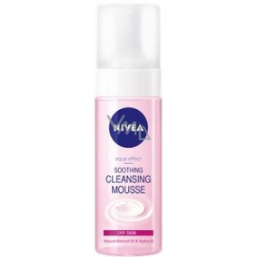 Nivea Aqua Effect Beruhigender Reinigungsschaum für trockene und empfindliche Haut 150 ml