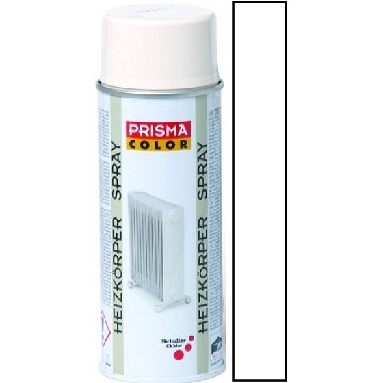 Schuller Eh klar Prisma Color Heizkörperlack Spray 91152 Weiß 400 ml