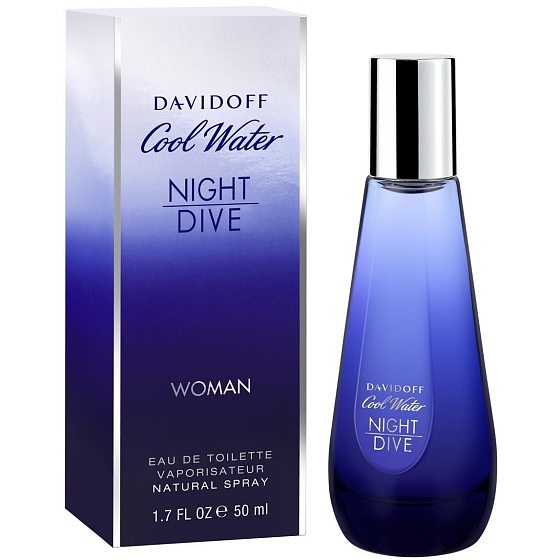 Davidoff Cool Water Night Dive Frau Eau de Toilette 50 ml
