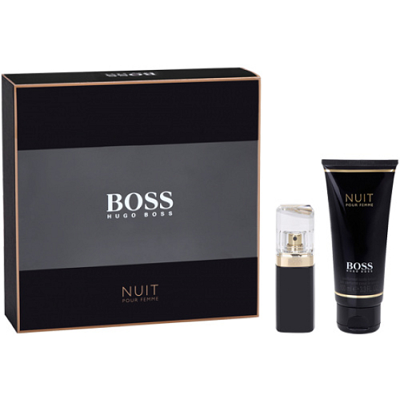 Hugo Boss Nuit für Femme parfümiertes Wasser für Frauen 30 ml + Körperlotion 100 ml, Geschenkset
