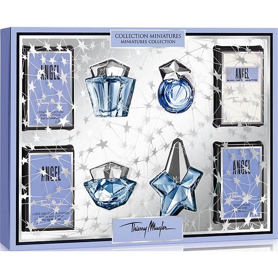 Thierry Mugler Engel Miniaturen Sammlung Eau de Toilette 3 x 5 ml + Eau de Toilette 3 ml