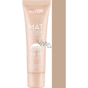 Astor Mattitude Foundation Anti Shine 16 Stunden Shine Control Make-up 091 Hellelfenbein 30 ml