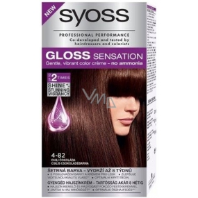 Syoss Gloss Sensation Sanfte Haarfarbe ohne Ammoniak 4-82 Chili-Schokolade 115 ml