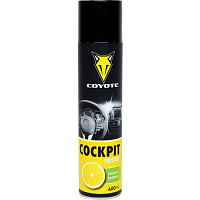 Coyote Cockpit Spray Zitrone zur Innenraumpflege, 400 ml