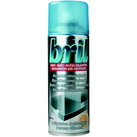 Glas für Edelstahloberflächen Entfettungsspray 400 ml
