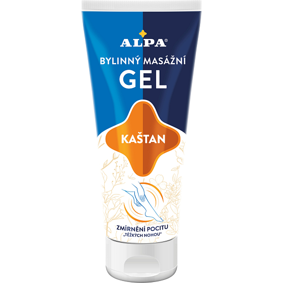 Alpa Kastanie Kräuter-Massagegel, 100 ml