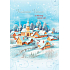 Ditipo Grußkarte spielen und leuchten im Umschlag Snowy Christmas N Merry Christmas Jeder 224 x 157 mm