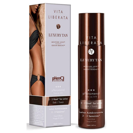 Vita Liberata pHenomenal Selbstbräunende Milch für Gesicht und Körper für 2-3 Wochen tan Dunkel - dunkel 200 ml